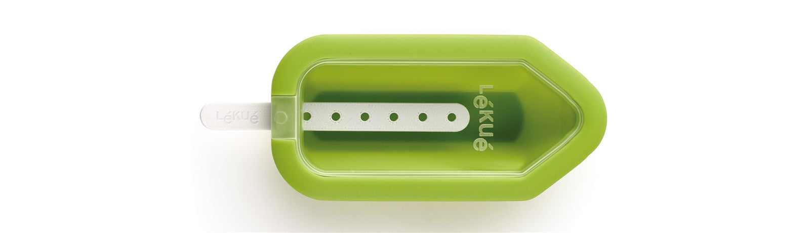 Eis am Stiel, Iconic Pencil, grün in Grün präsentiert im Onlineshop von KAQTU Design AG. Küchenhelfer ist von Lékué