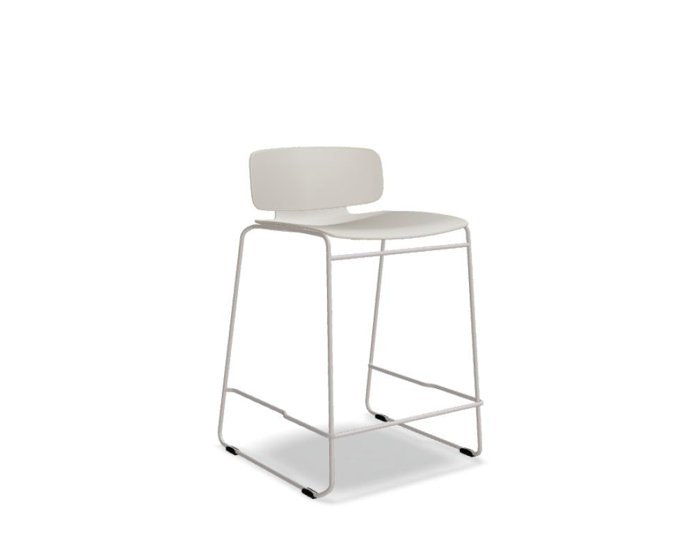 Lena LEH01 - Barhocker in Beige präsentiert im Onlineshop von KAQTU Design AG. Barhocker ist von Mdd