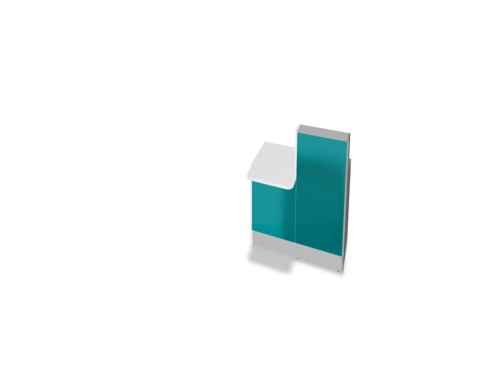 Linea LIN1L - in  präsentiert im Onlineshop von KAQTU Design AG. Empfangsdesk ist von Mdd