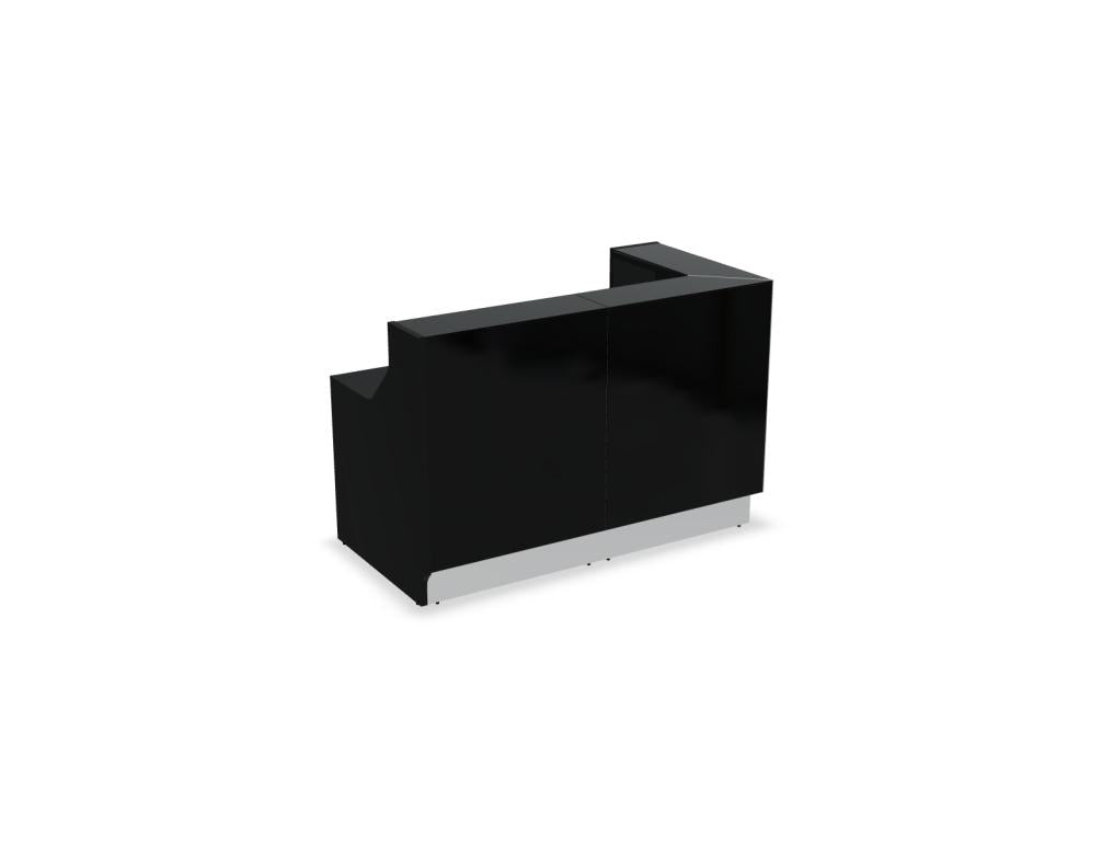 Linea LIN37P - modulare Empfangstheke in  präsentiert im Onlineshop von KAQTU Design AG. Empfangsdesk ist von Mdd