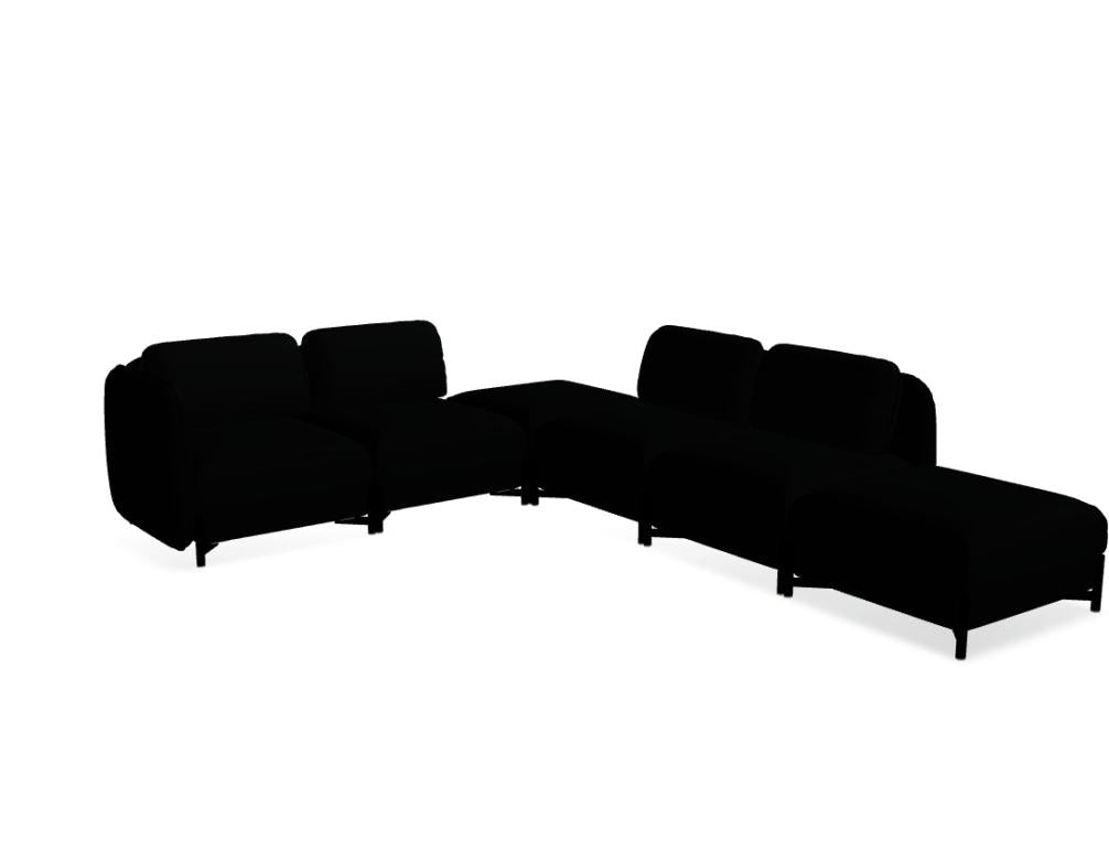 Linka LKS08L - Sofa in Sepia präsentiert im Onlineshop von KAQTU Design AG. Sofa ist von Mdd