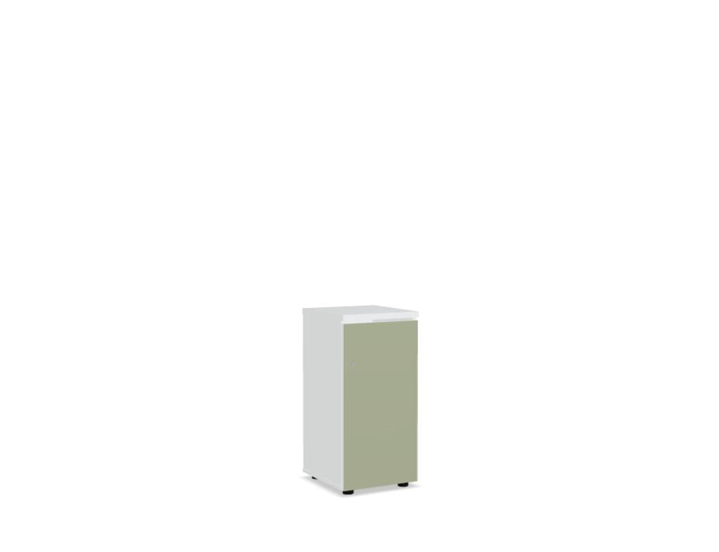 Locker Standard LOK12 - Schließfachschrank in Weiss Pastell präsentiert im Onlineshop von KAQTU Design AG. Büroschrank ist von Mdd