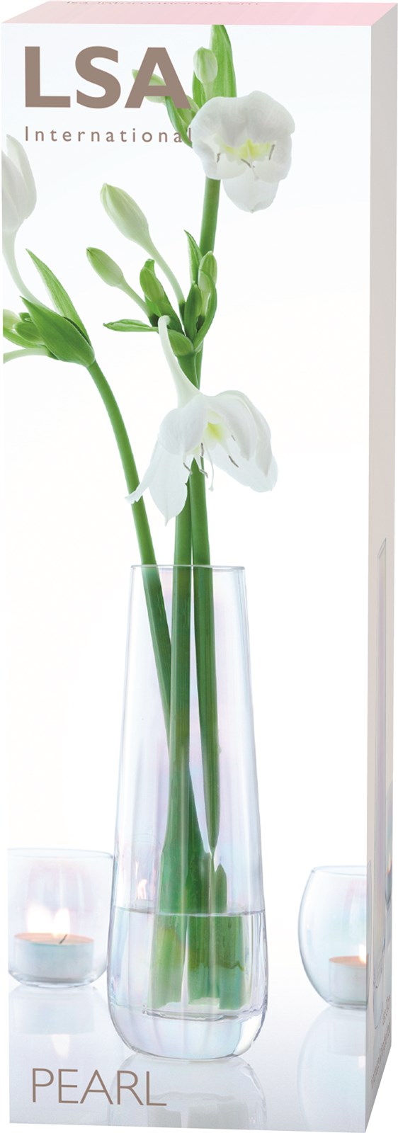 Pearl Vase H20cm - perlmutt - KAQTU Design