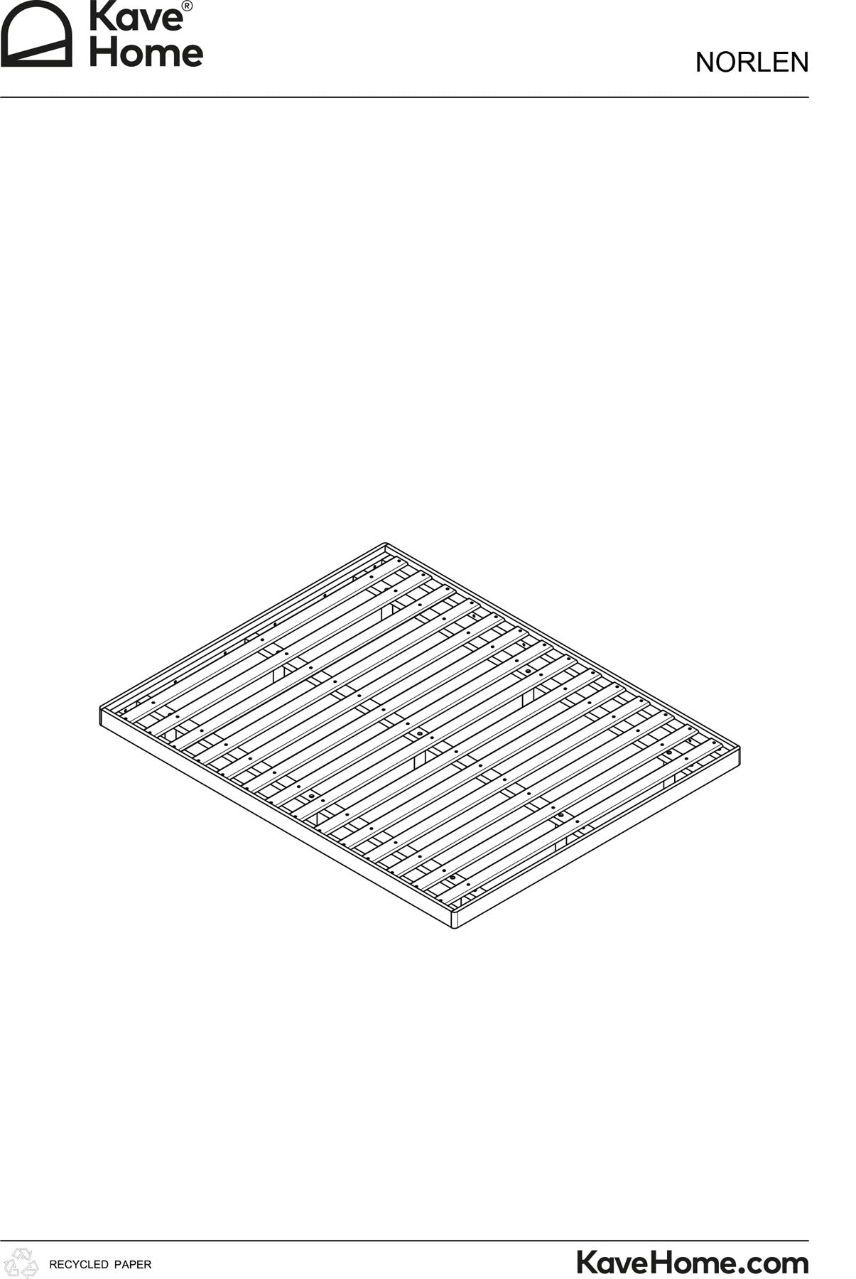 Unterbau Norlen aus Nussbaumfurnier mit dunklem Finish für Matratzen 180 x 200 cm FSC Mix Credit in Dunkelbraun präsentiert im Onlineshop von KAQTU Design AG. Bett ist von Kave Home