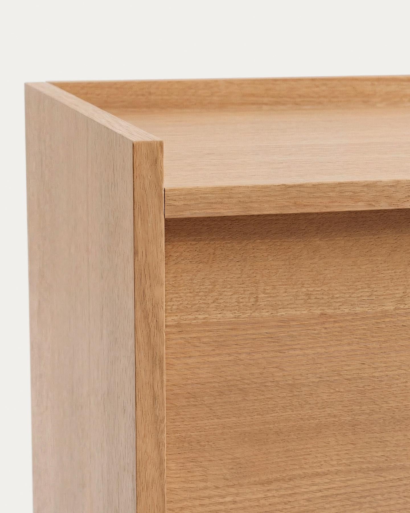 Sideboard Onix aus Eichenfurnier mit Naturton-Finish 200 x 80 cm FSC Mix Credit in Natur präsentiert im Onlineshop von KAQTU Design AG. Sideboard ist von Kave Home