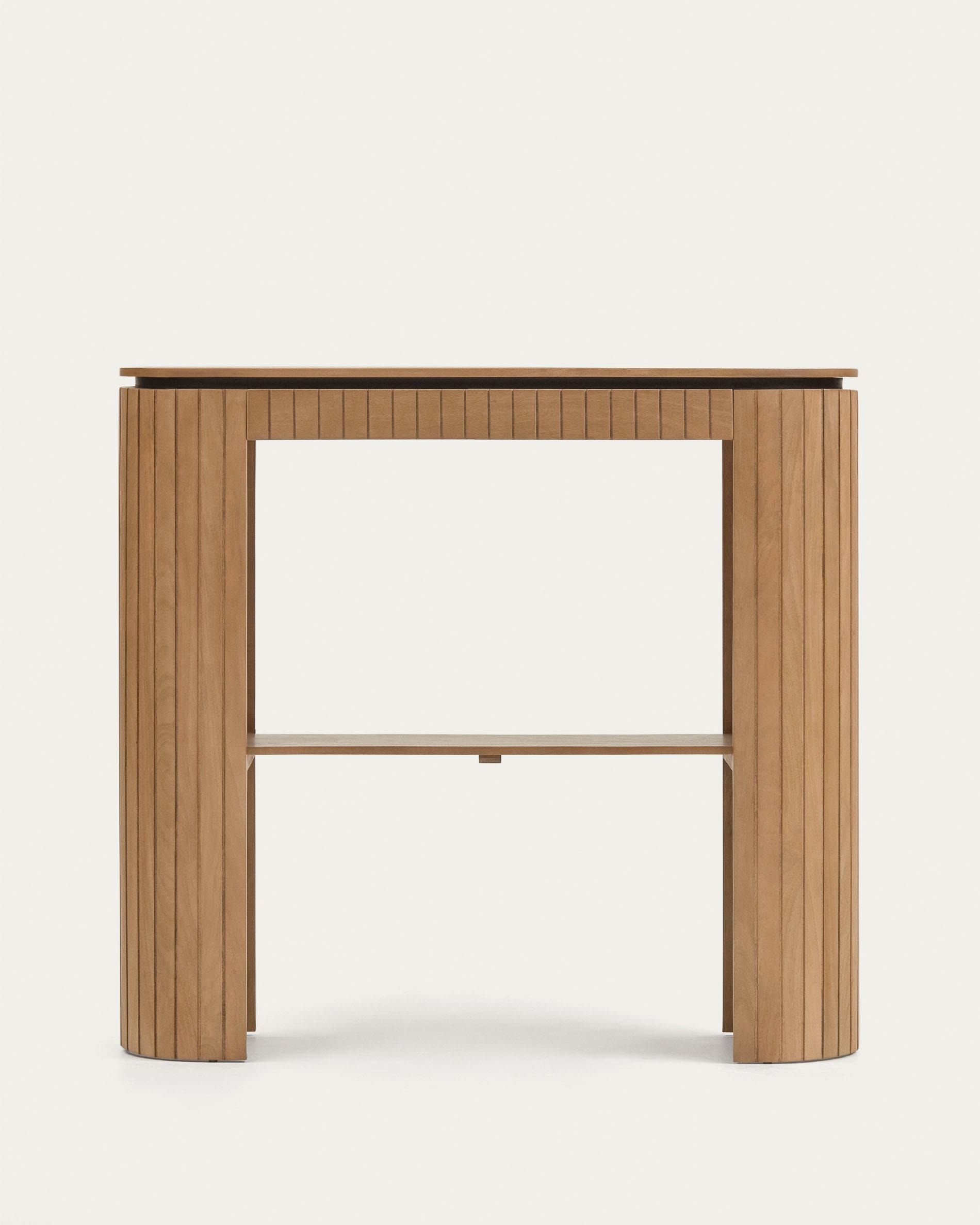 Eleganter Konsolentisch aus massivem Mangoholz, 120 x 90 cm, mit einer Schublade. Perfekt für stilvolle und praktische Einrichtung.