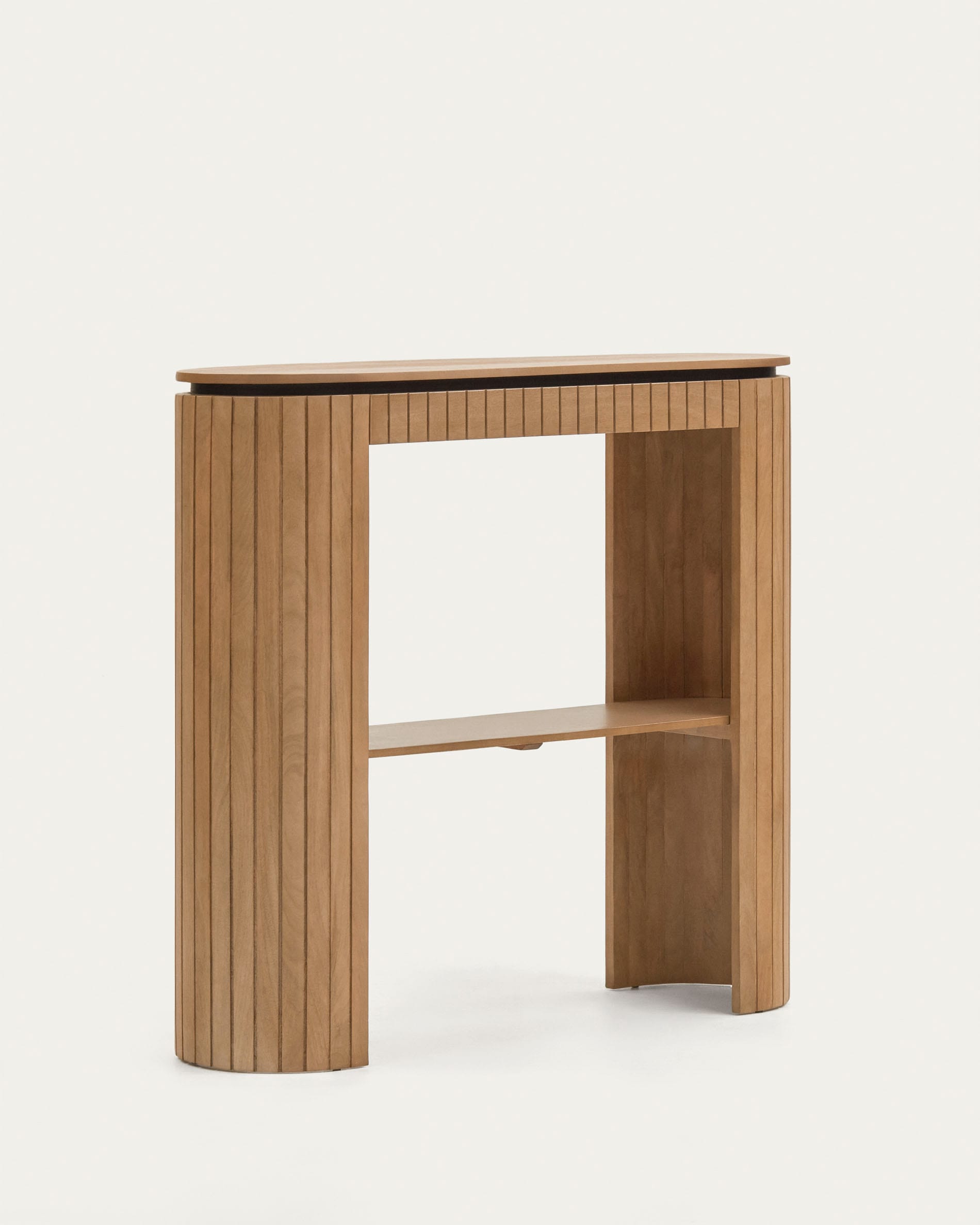 Konsolentisch aus massivem Mangoholz, 120 x 90 cm, mit Schublade. Stilvolles Design für elegante und praktische Wohnräume.