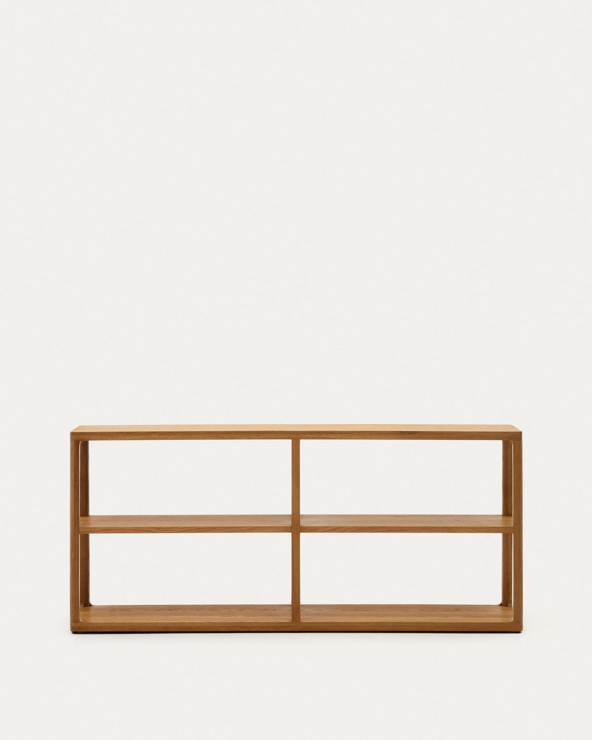 Maymai Regal mit Gestell aus massivem Eichenholz 180 x 81 cm in Natur präsentiert im Onlineshop von KAQTU Design AG. Regalsystem ist von Kave Home