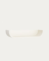 Salaya shelf made of ash plywood with beige lacquer 60 x 12 cm