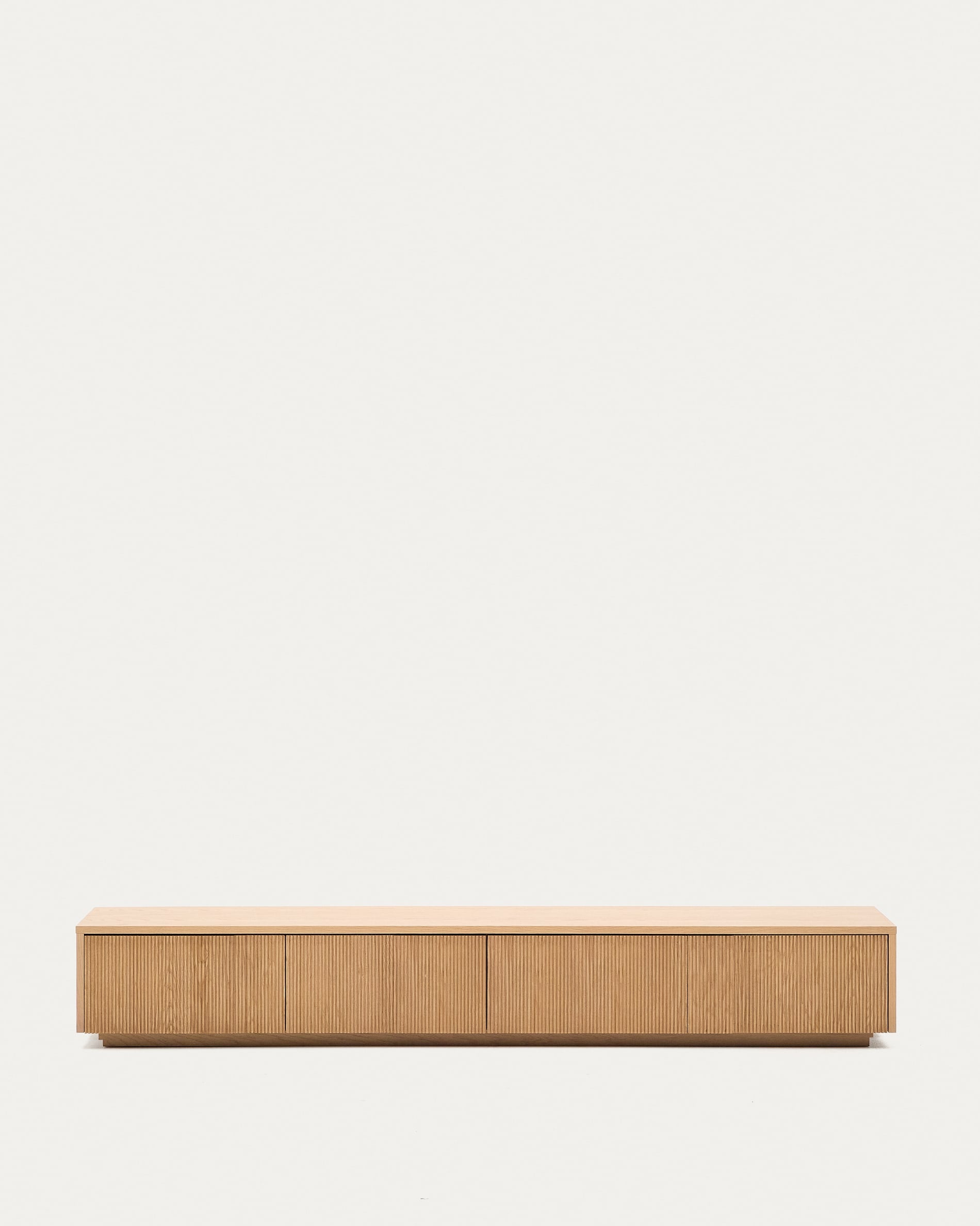 TV furniture Helvine 4 drawers 200 x 30 cm FSC 100%