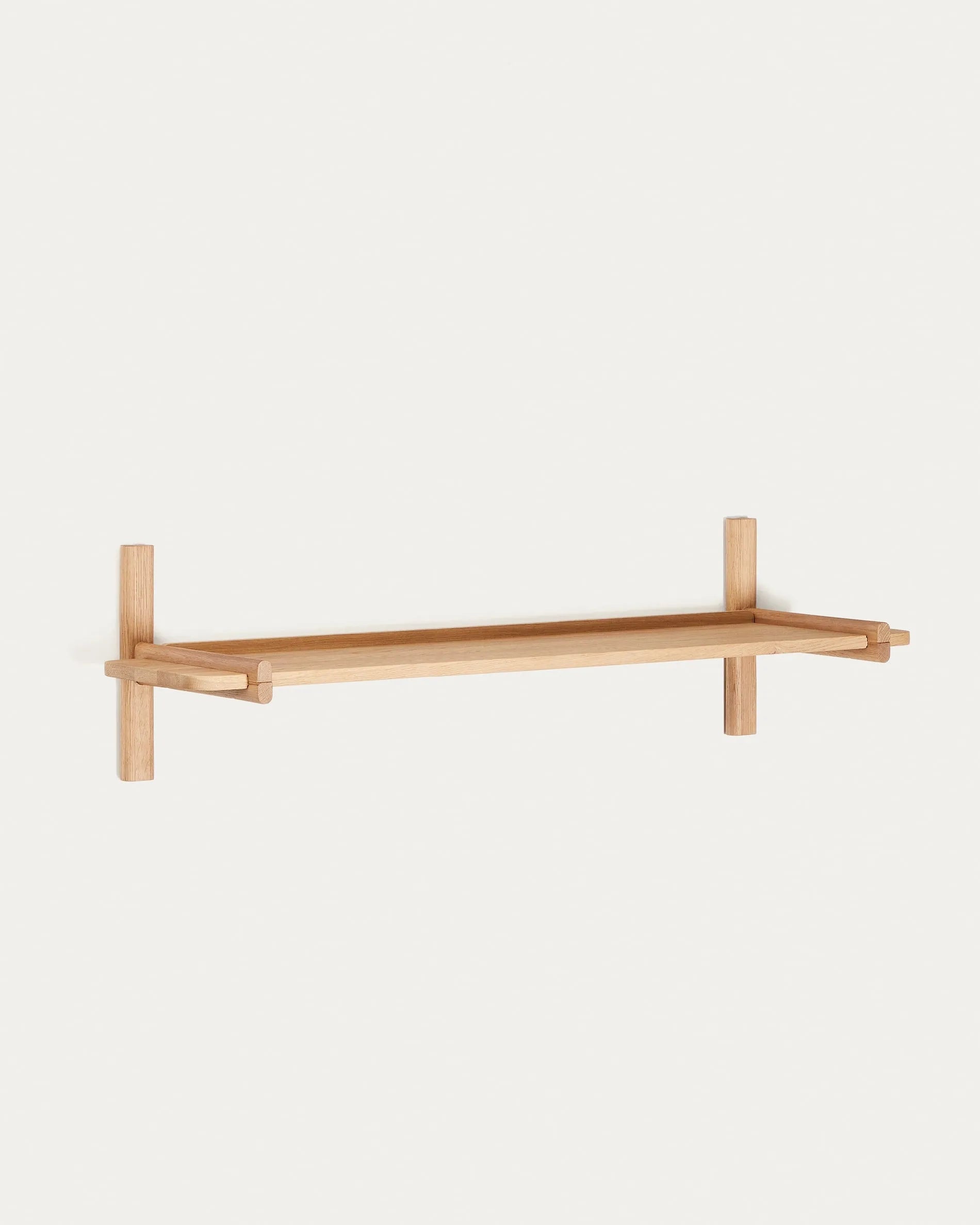 3D-Modell: Sitra Regal, 90 cm, massives Eichenholz, natürliches Finish, FSC-zertifiziert, modular und stilvoll.