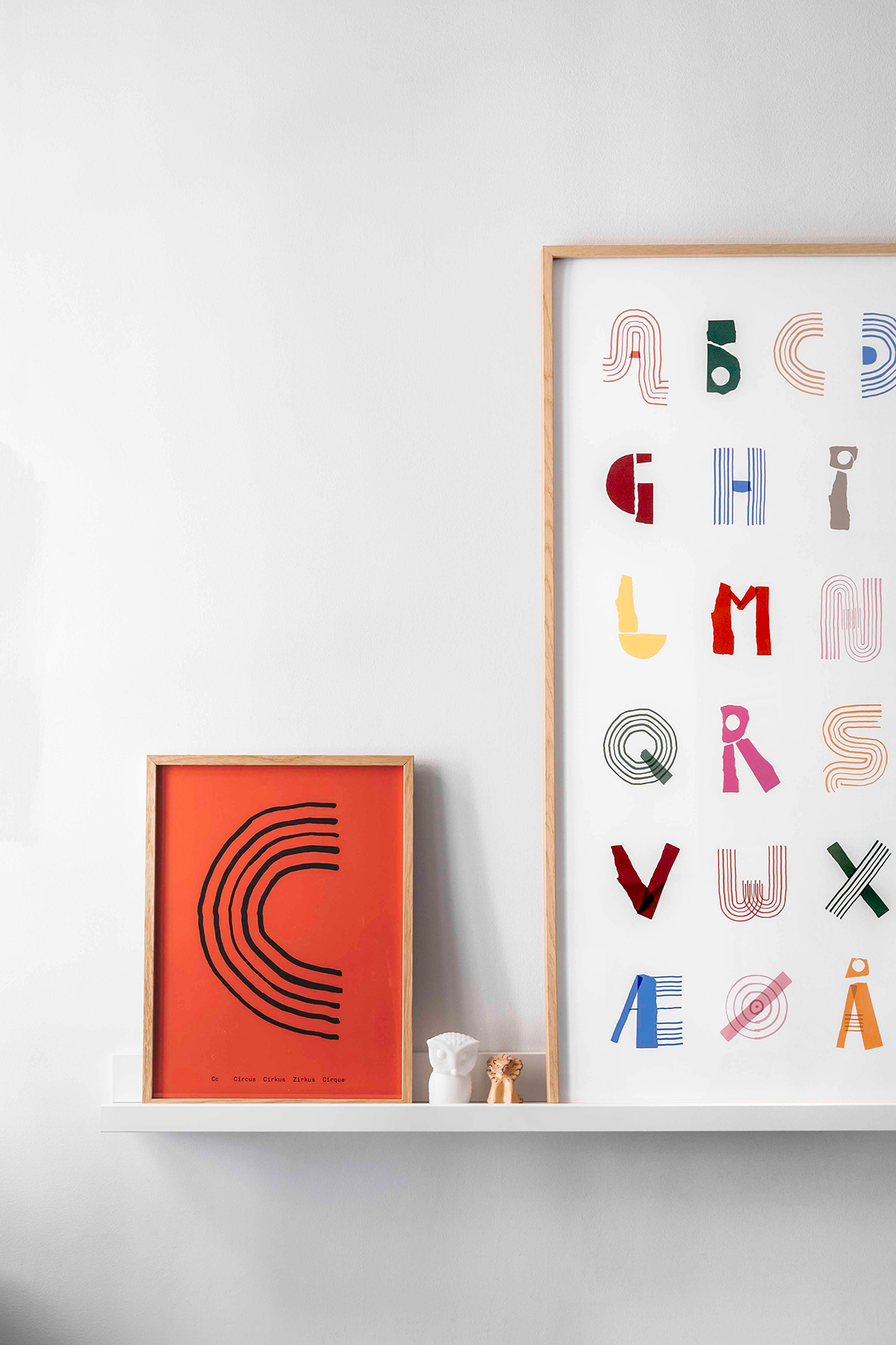Alphabet Spaghetti DK  in  Multicolour präsentiert im Onlineshop von KAQTU Design AG. Bild ist von Paper Collective
