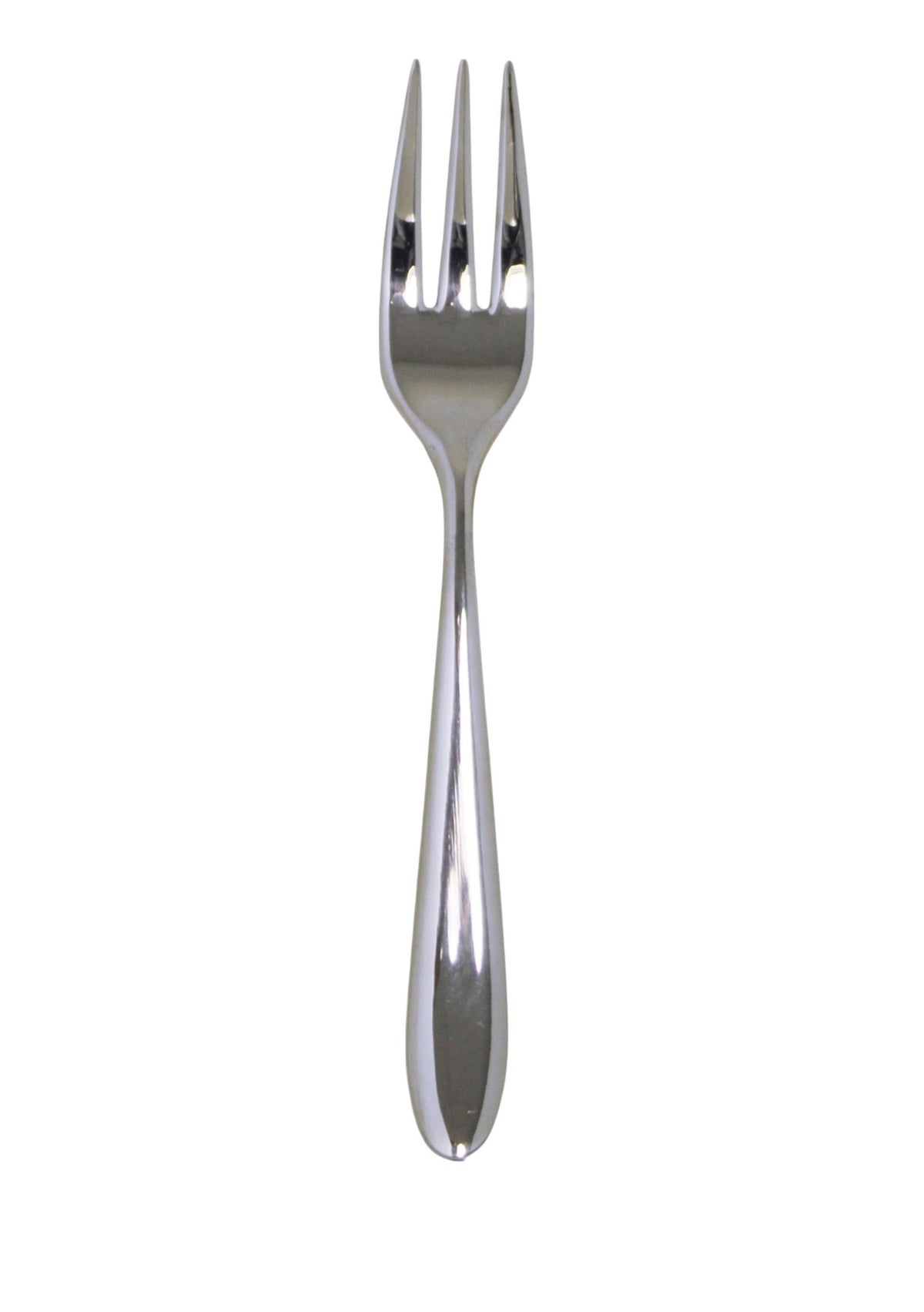 Ritz Kuchengabel 14.8cm in Silber präsentiert im Onlineshop von KAQTU Design AG. Besteck ist von Pintinox