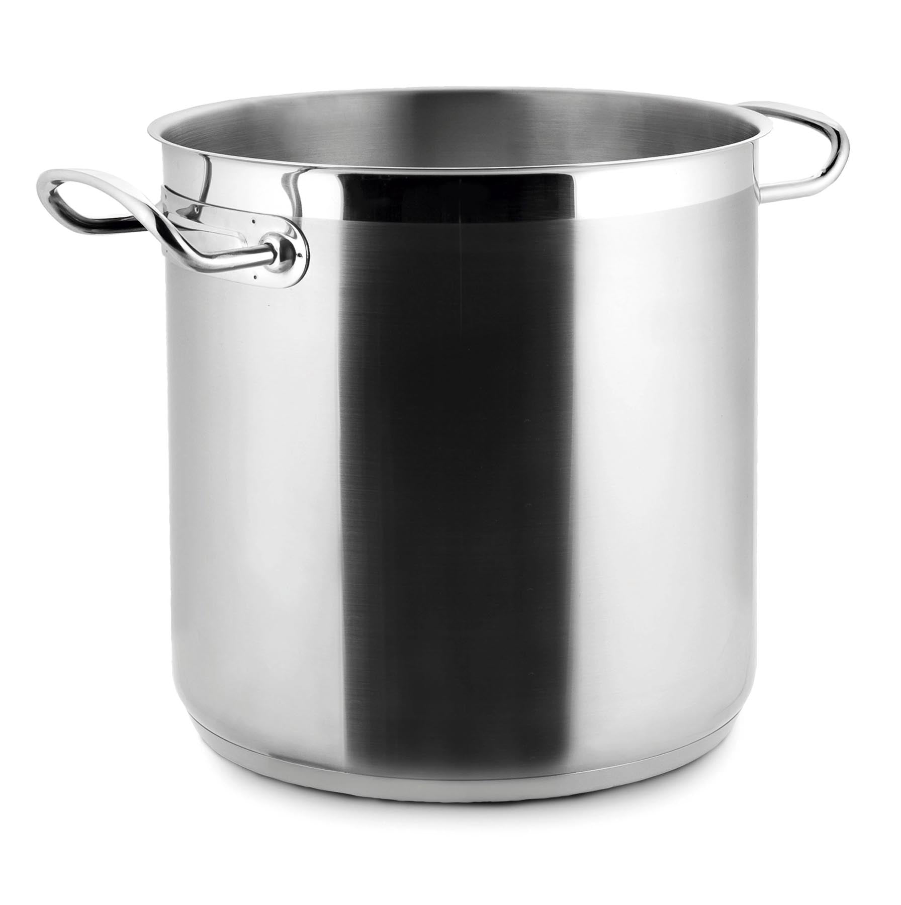 Eco Chef Kochtopf hoch ohne Deckel D28cm H25.5cm 16.5lt in Silber präsentiert im Onlineshop von KAQTU Design AG. Topf ist von Lacor