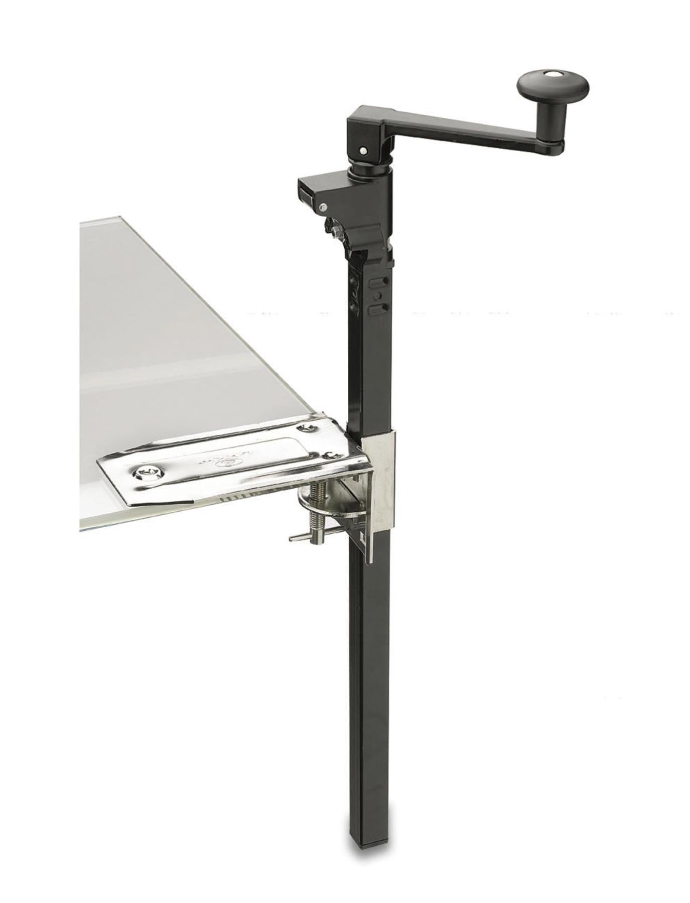 Dosenöffner für Tisch schwarz max H Dose 30cm in Schwarz präsentiert im Onlineshop von KAQTU Design AG. Küchenhelfer ist von Lacor