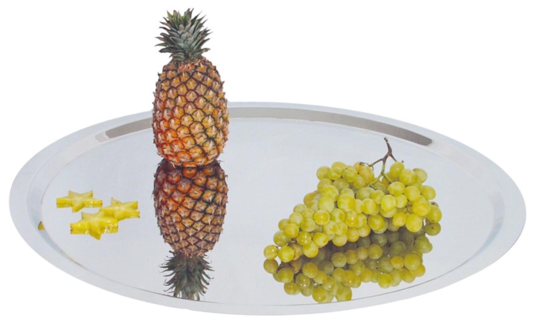Bankettplatte rund 40 cm in  präsentiert im Onlineshop von KAQTU Design AG. Platte ist von Contacto