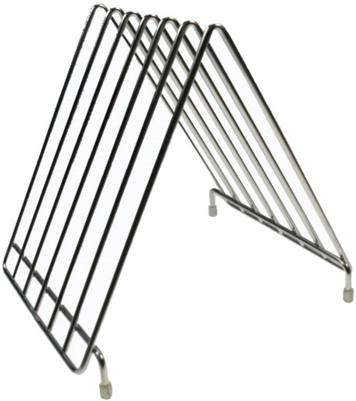 Tranchierbrett-Ständer Edelstahl 30x26cm H27.5cm in Silber präsentiert im Onlineshop von KAQTU Design AG. Schneidbrett ist von Sambonet
