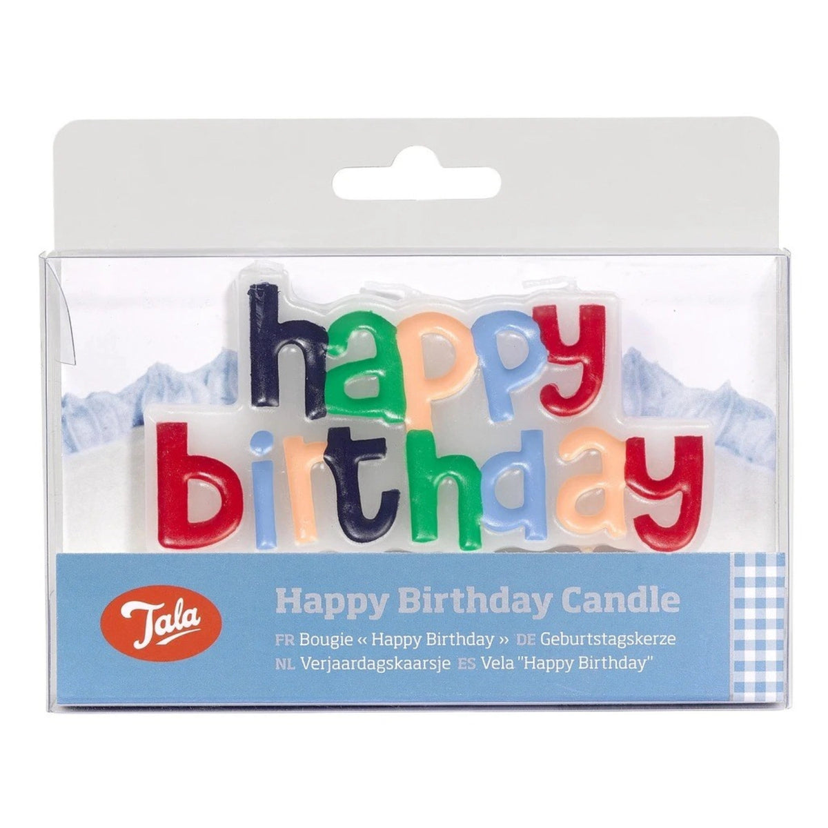 Kerzen Happy Birthday in Mehrfarbig präsentiert im Onlineshop von KAQTU Design AG. Kerzen ist von Tala