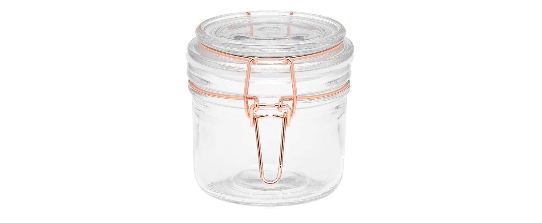 Aufbewahrungsglas mit Kupferverschluss 200 ml in  präsentiert im Onlineshop von KAQTU Design AG. Käsezubehör ist von Tala