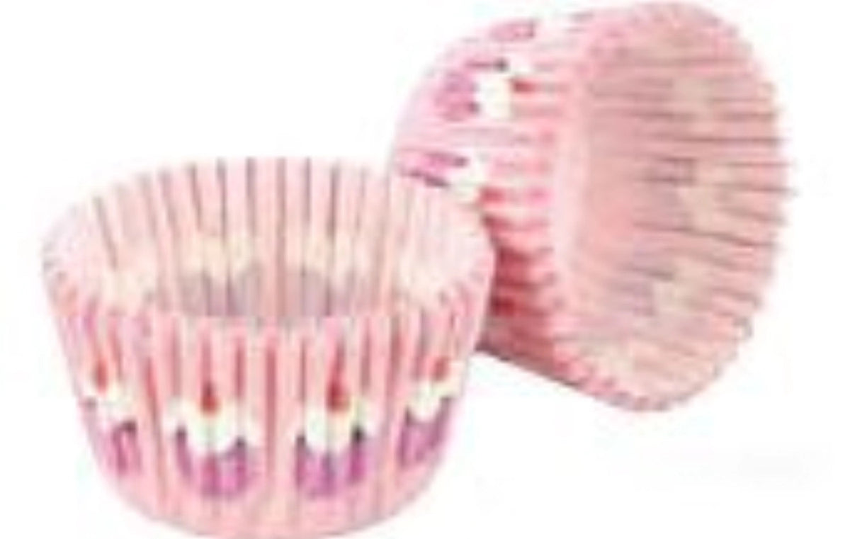 32 Stk. Cupcake Formen Cupcake, pink in Pink präsentiert im Onlineshop von KAQTU Design AG. Backform / Backblech ist von Tala