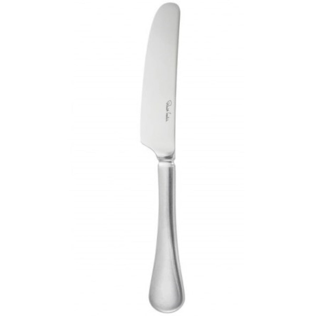 Baguette Vintage Dessertmesser Hohlheft in Silber präsentiert im Onlineshop von KAQTU Design AG. Besteck ist von Abert