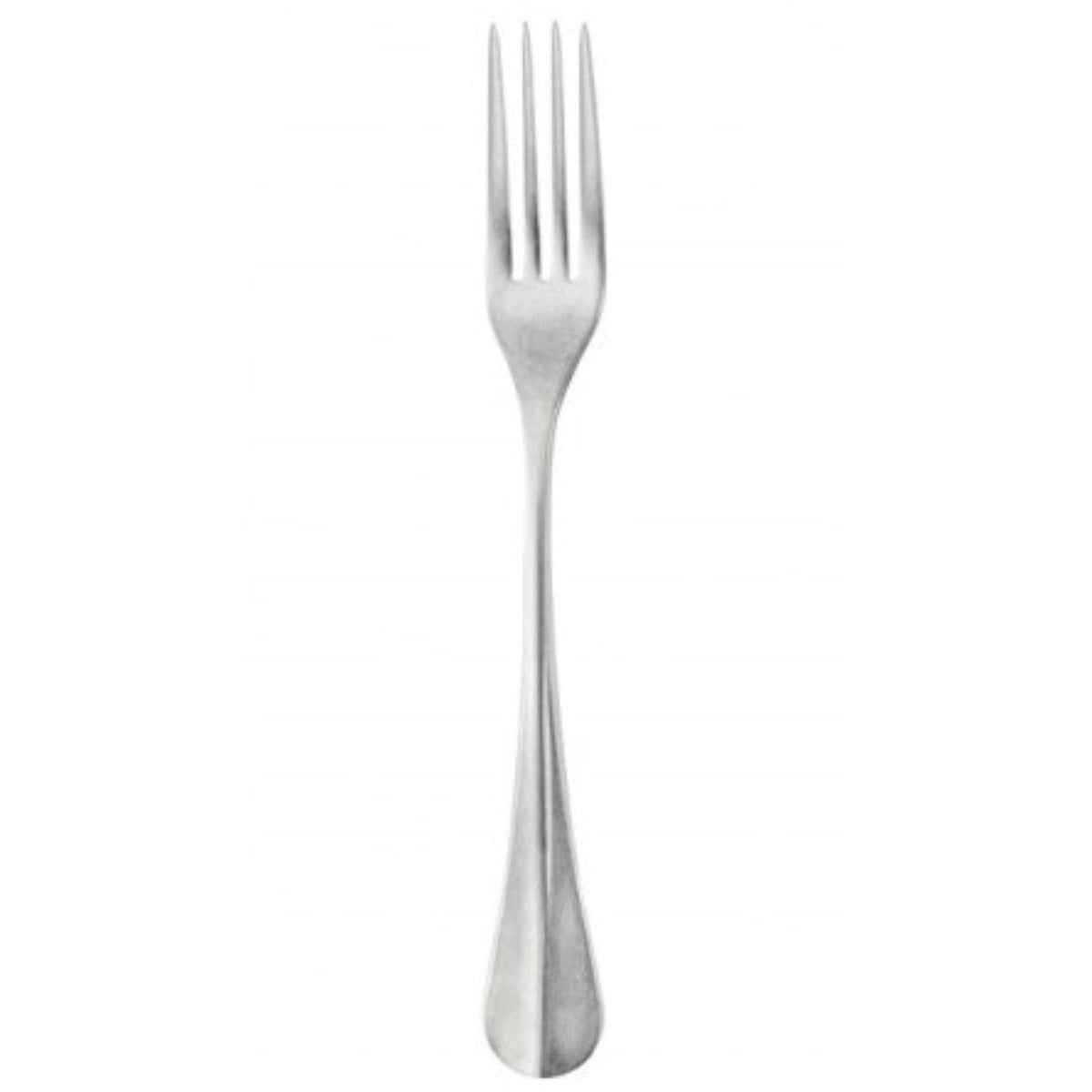 Baguette Vintage Dessertgabel in Silber präsentiert im Onlineshop von KAQTU Design AG. Besteck ist von Abert