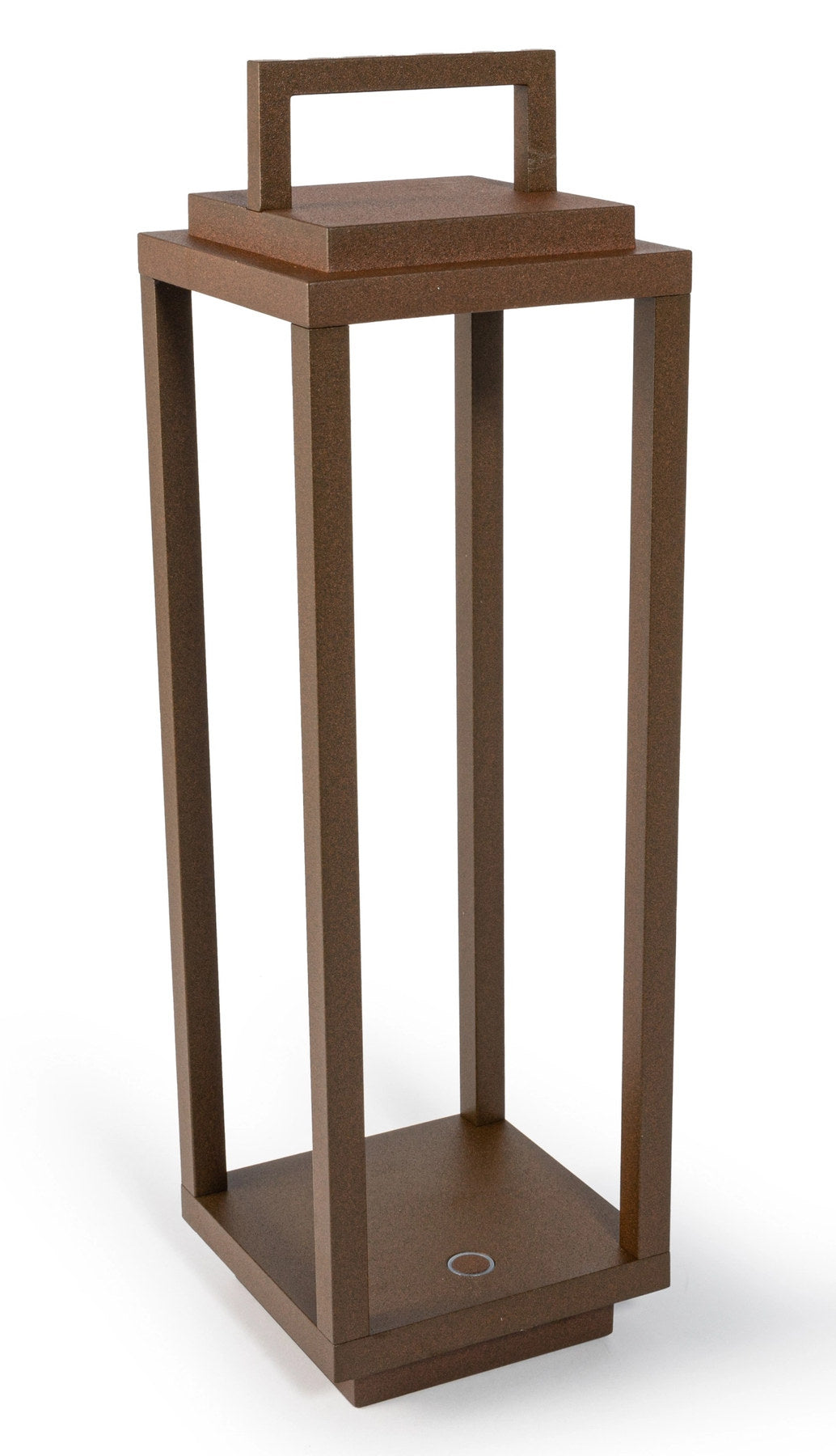 Abert Resort Lampe, wiederaufladbar, rost 10x10cm H34cm in Rot präsentiert im Onlineshop von KAQTU Design AG. Tischleuchte ist von Abert