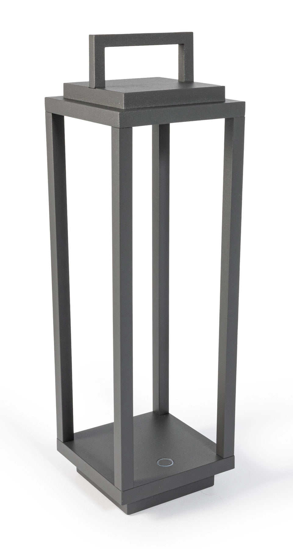 Abert Resort Lampe wiederaufladbar in Silber präsentiert im Onlineshop von KAQTU Design AG. Tischleuchte ist von Abert