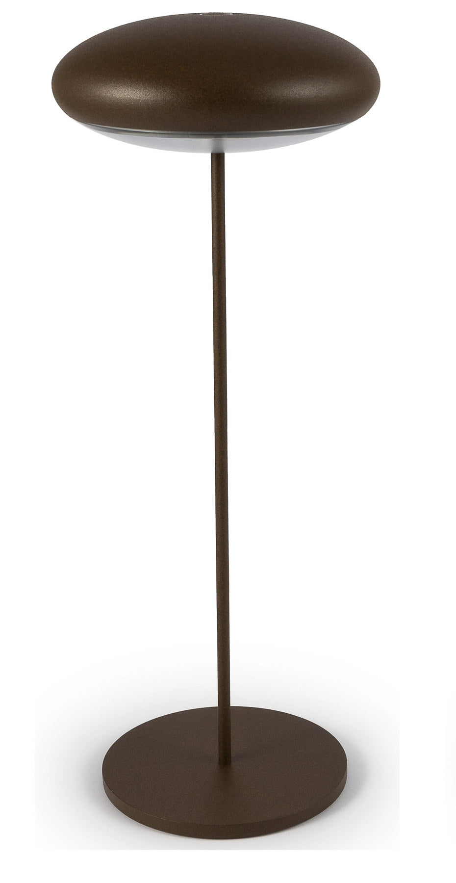 Broggi Nuvola Lampe wiederaufladbar, rost D10.2cm H31cm in Rot präsentiert im Onlineshop von KAQTU Design AG. Tischleuchte ist von Abert
