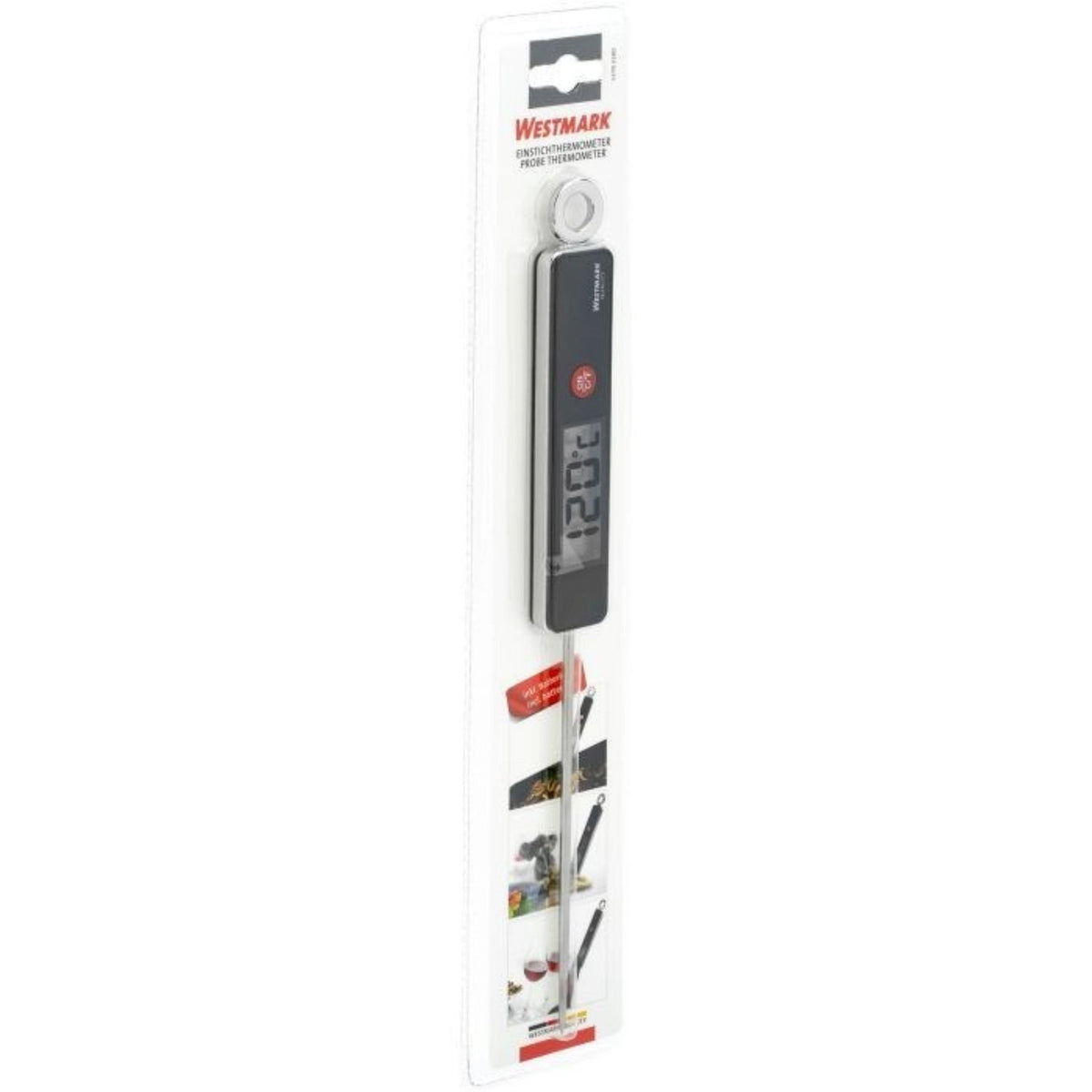 Universal Einstichthermometer in Schwarz präsentiert im Onlineshop von KAQTU Design AG. Küchenhelfer ist von Westmark