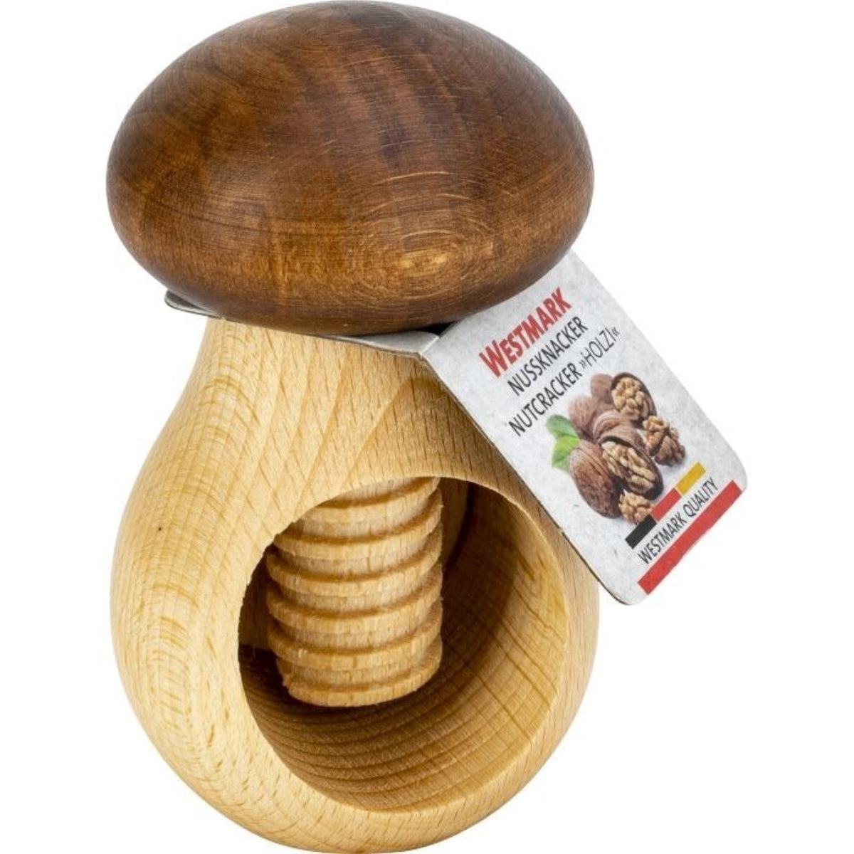 Nussknacker Holzi, Buchenholz 6.2x5.8x9.5cm in Braun präsentiert im Onlineshop von KAQTU Design AG. Küchenhelfer ist von Westmark
