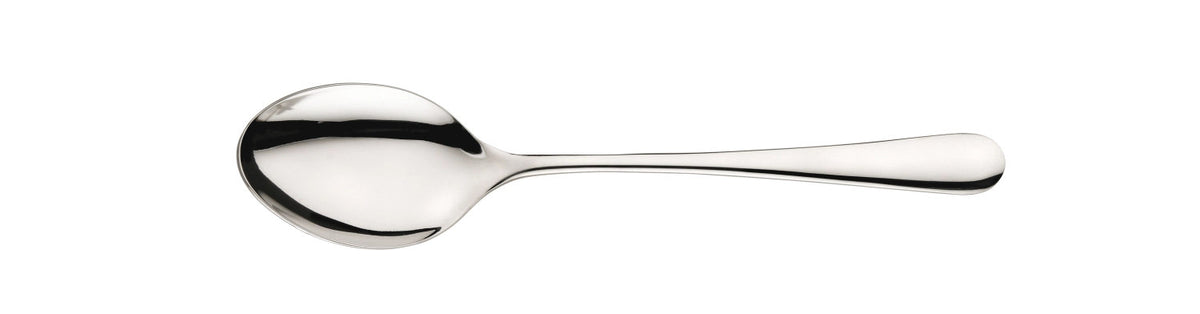 Hotel Kaffeelöffel 13.2cm in Silber präsentiert im Onlineshop von KAQTU Design AG. Besteck ist von Pintinox