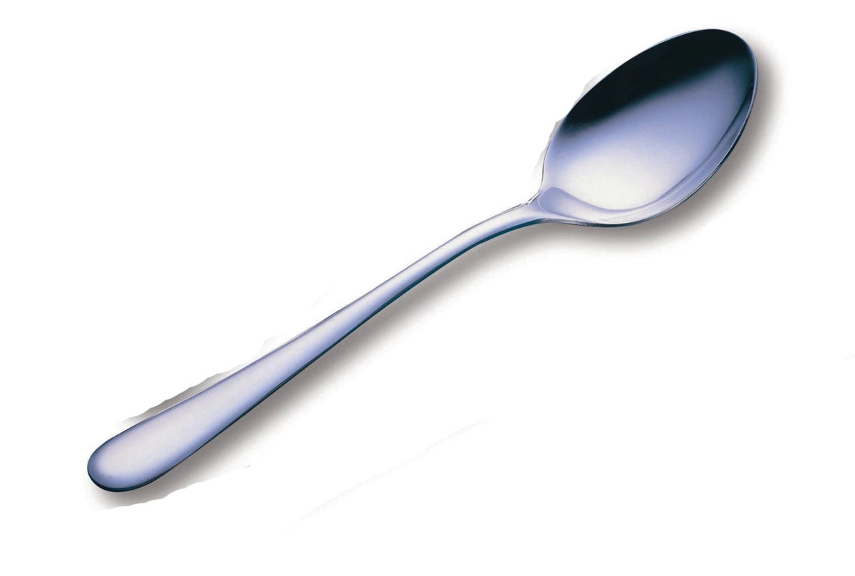 Hotel Vorlege Löffel 22.2cm in Silber präsentiert im Onlineshop von KAQTU Design AG. Besteck ist von Pintinox