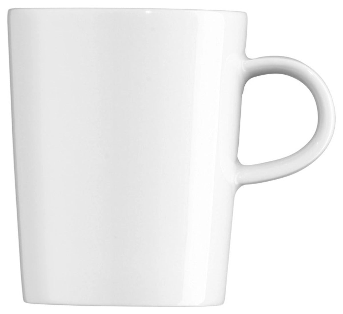 Cucina weiss Becher mit Henkel 0.28L in Weiss präsentiert im Onlineshop von KAQTU Design AG. Tasse ist von Rosenthal