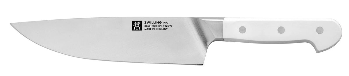 Pro le blanc Kochmesser 200mm in Weiss präsentiert im Onlineshop von KAQTU Design AG. Küchenmesser ist von Zwilling Kitchen