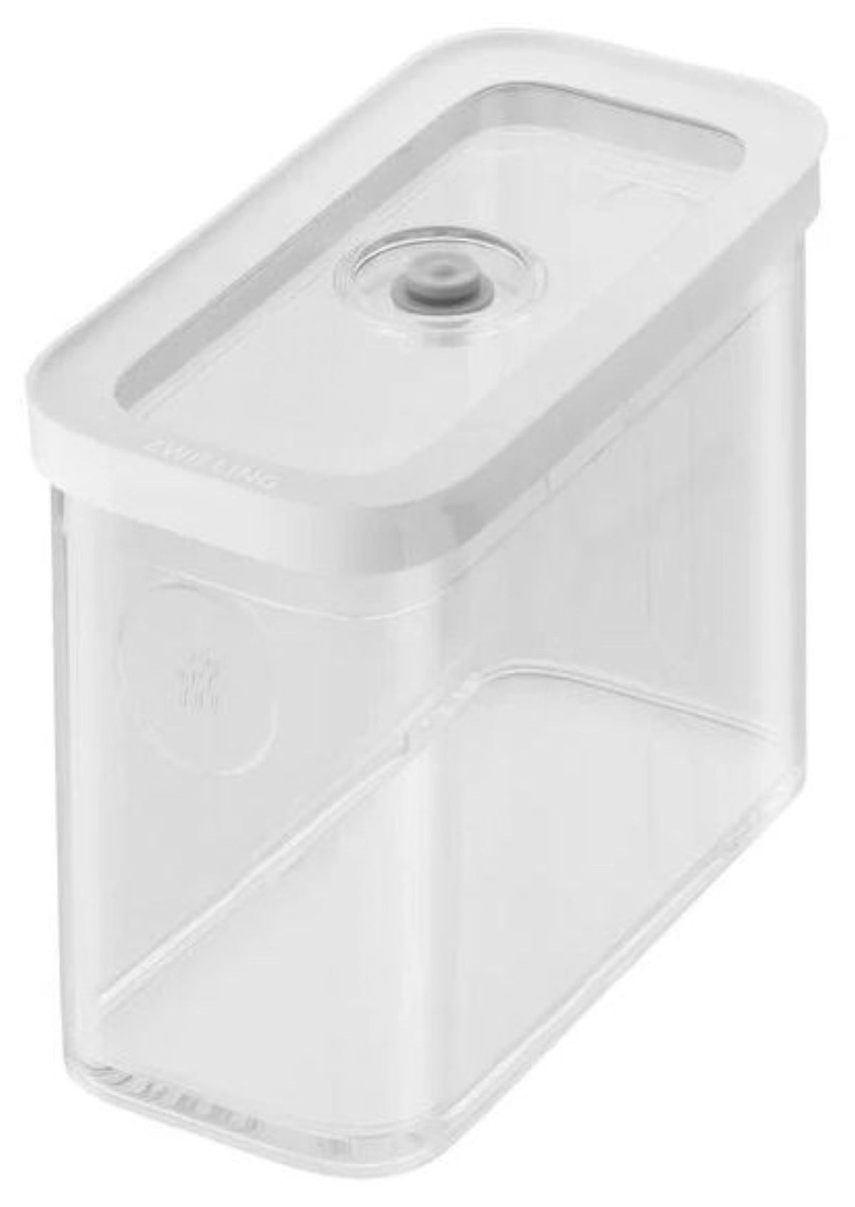 Cube Box 2M, 15.2x21.4x10.7cm, 1.8l, Transparent-weiss in Transparent präsentiert im Onlineshop von KAQTU Design AG. Aufbewahrungsbeutel ist von Zwilling