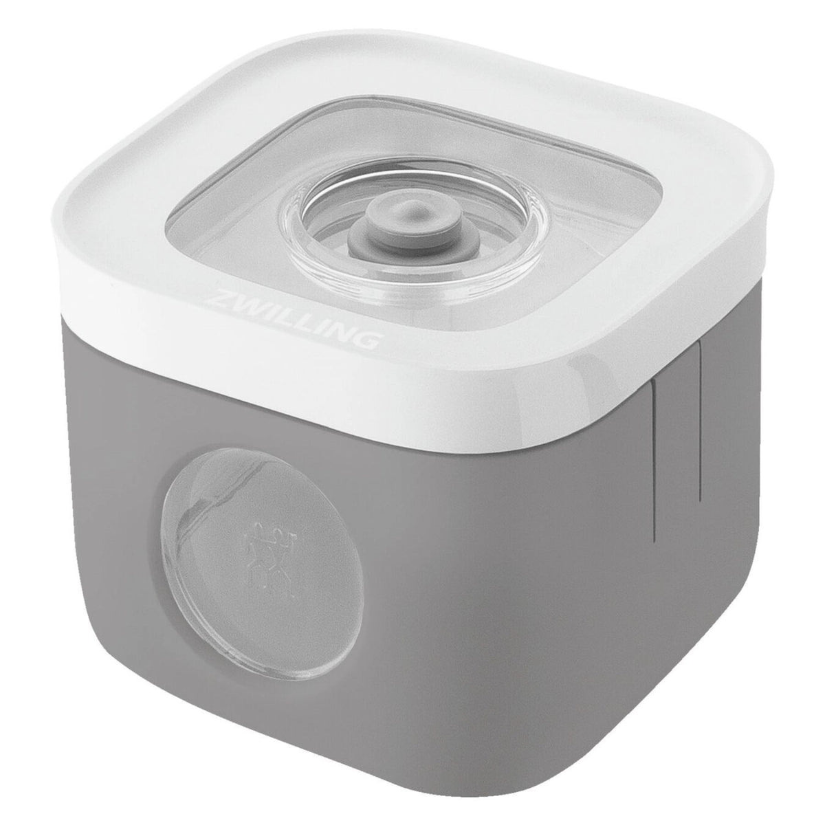 Cube Cover S, Grau in Silber präsentiert im Onlineshop von KAQTU Design AG. Aufbewahrungsbeutel ist von Zwilling