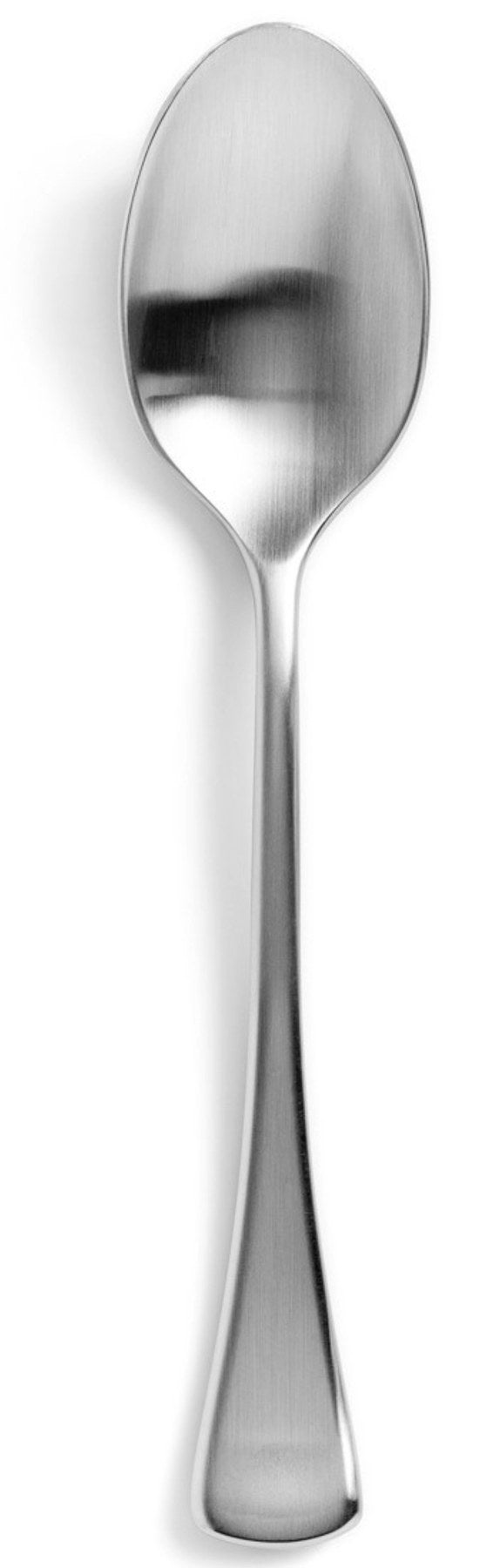 Arles Dessertlöffel edelstahl matt in Silber präsentiert im Onlineshop von KAQTU Design AG. Besteck ist von Revol