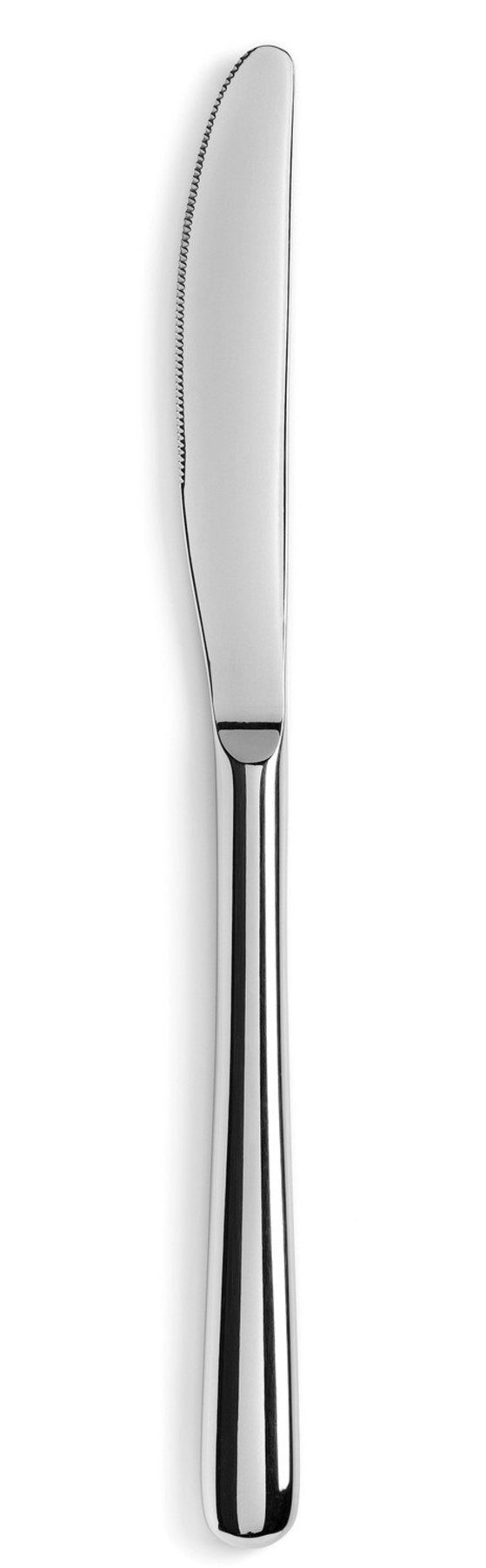 Courchevel Dessertmesser edelstahl glänzend in Silber präsentiert im Onlineshop von KAQTU Design AG. Besteck ist von Revol