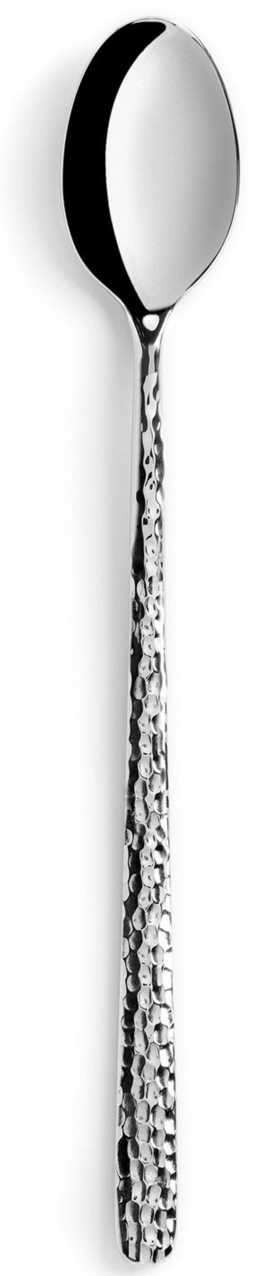 Courchevel Cocktail-/Eislöffel edelstahl martele in Silber präsentiert im Onlineshop von KAQTU Design AG. Besteck ist von Revol