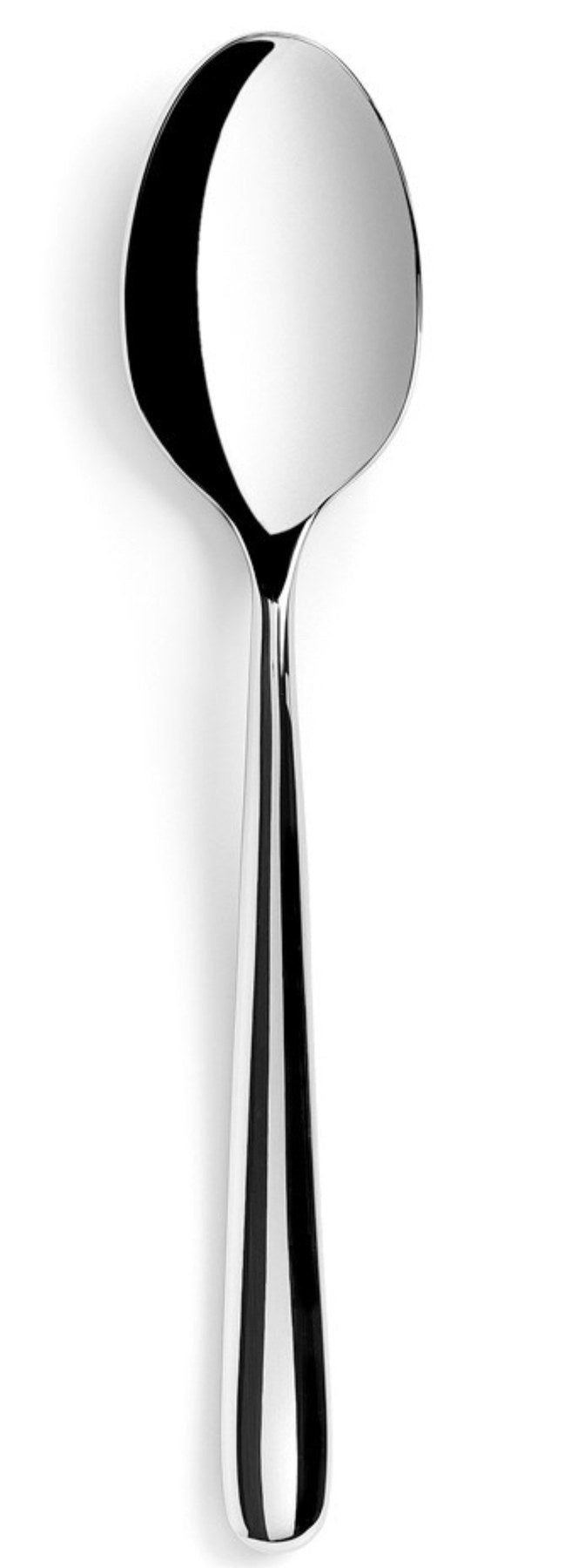 Courchevel Teelöffel Inox glänzend in Silber präsentiert im Onlineshop von KAQTU Design AG. Besteck ist von Revol