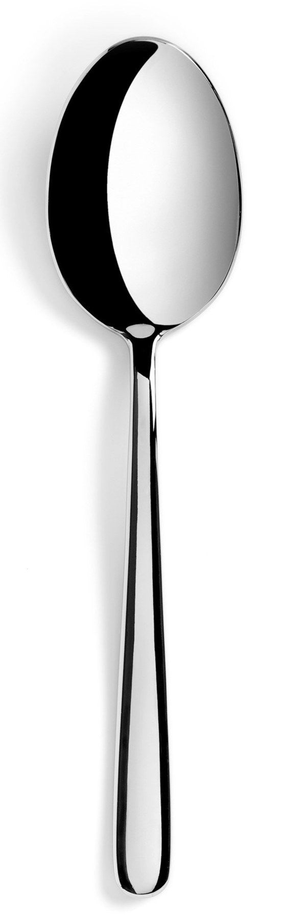 Courchevel Servierlöffel edelstahl glänzend in Silber präsentiert im Onlineshop von KAQTU Design AG. Besteck ist von Revol