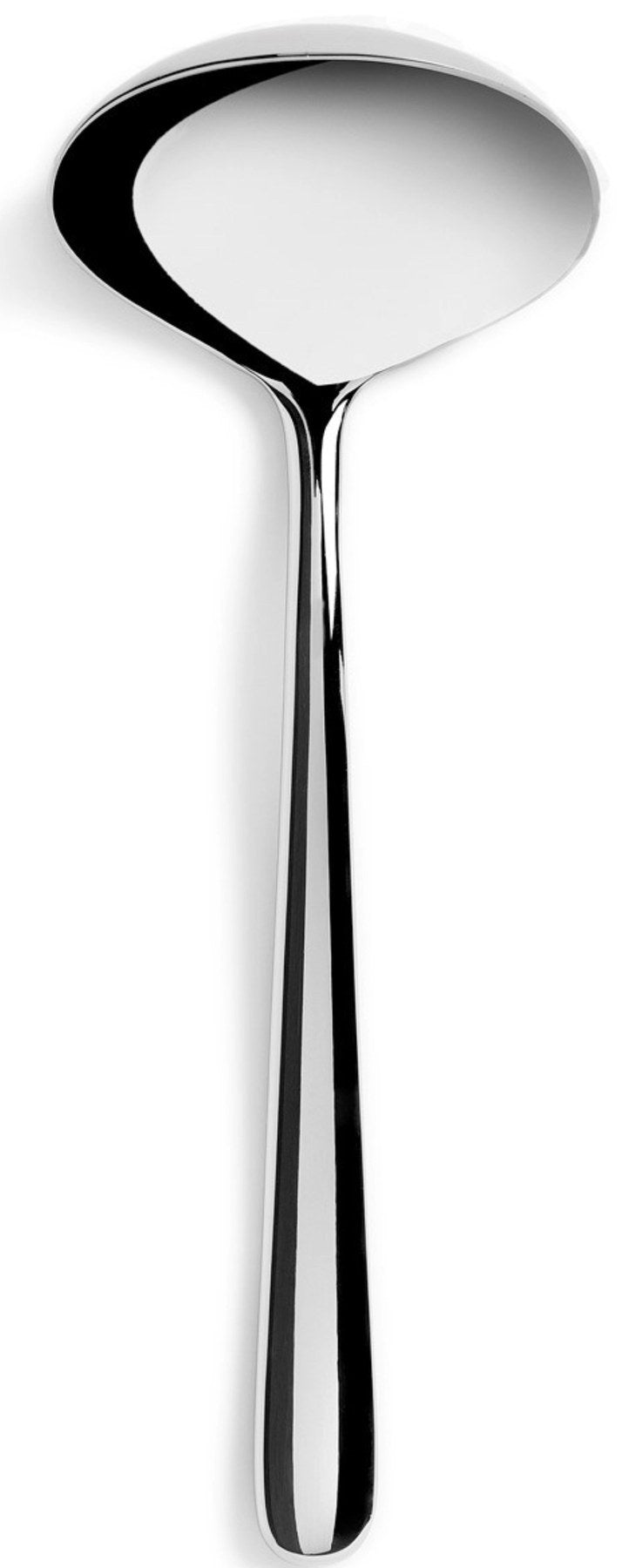 Courchevel Saucenkelle edelstahl glänzend in Silber präsentiert im Onlineshop von KAQTU Design AG. Besteck ist von Revol