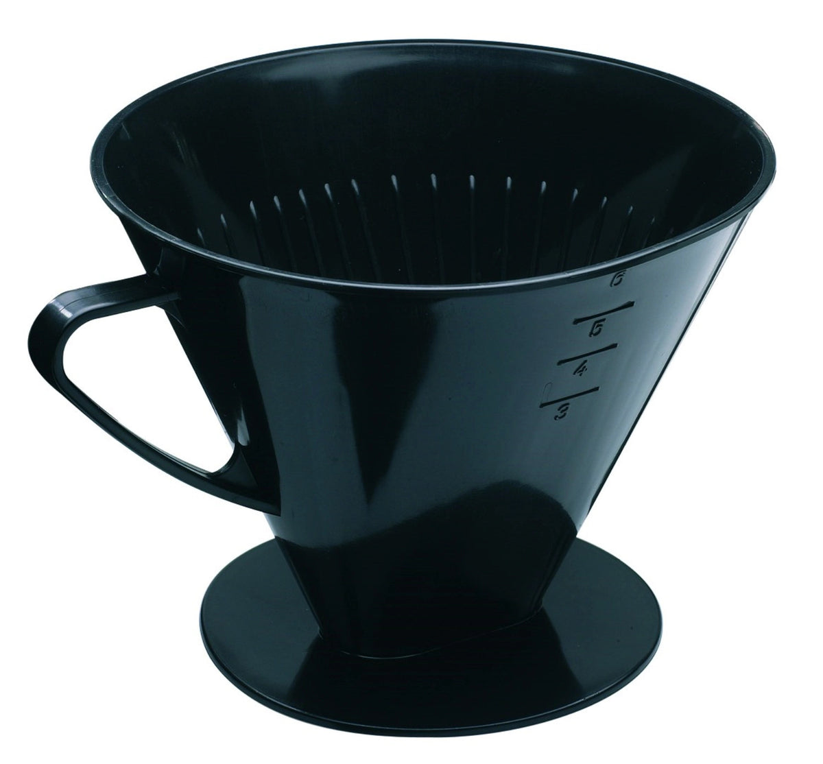 Kaffeefilter k Stk., 16x18x13.5cm in Schwarz präsentiert im Onlineshop von KAQTU Design AG. Tasse ist von Westmark