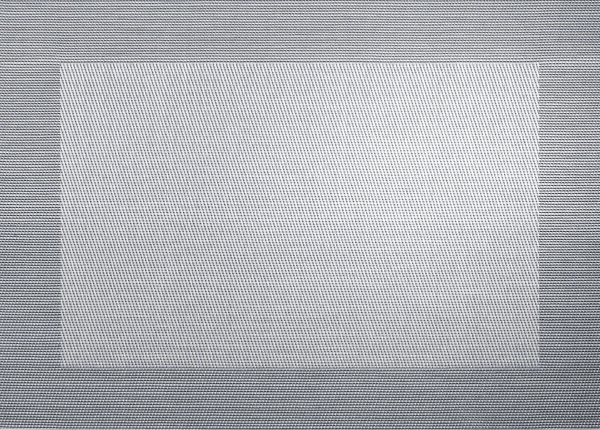 PVC Tischset gewebtem Rand 33x46cm metallic silber in Silber präsentiert im Onlineshop von KAQTU Design AG. Tischset ist von ASA Selection