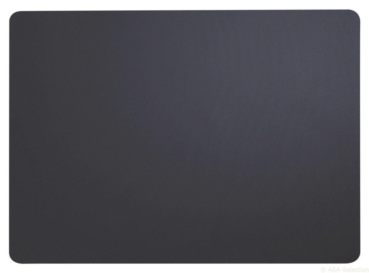PVC Lederoptik Tischset 33x46cm fine navy in Blau präsentiert im Onlineshop von KAQTU Design AG. Tischset ist von ASA Selection