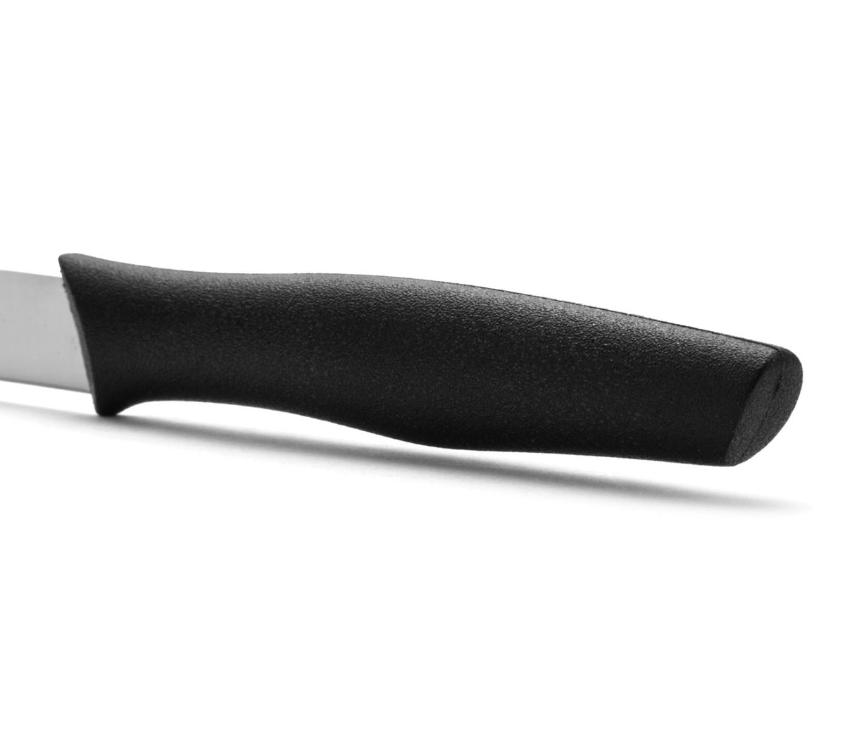Nova Rüstmesser glatt Klinge 8.5cm Griff schwarz