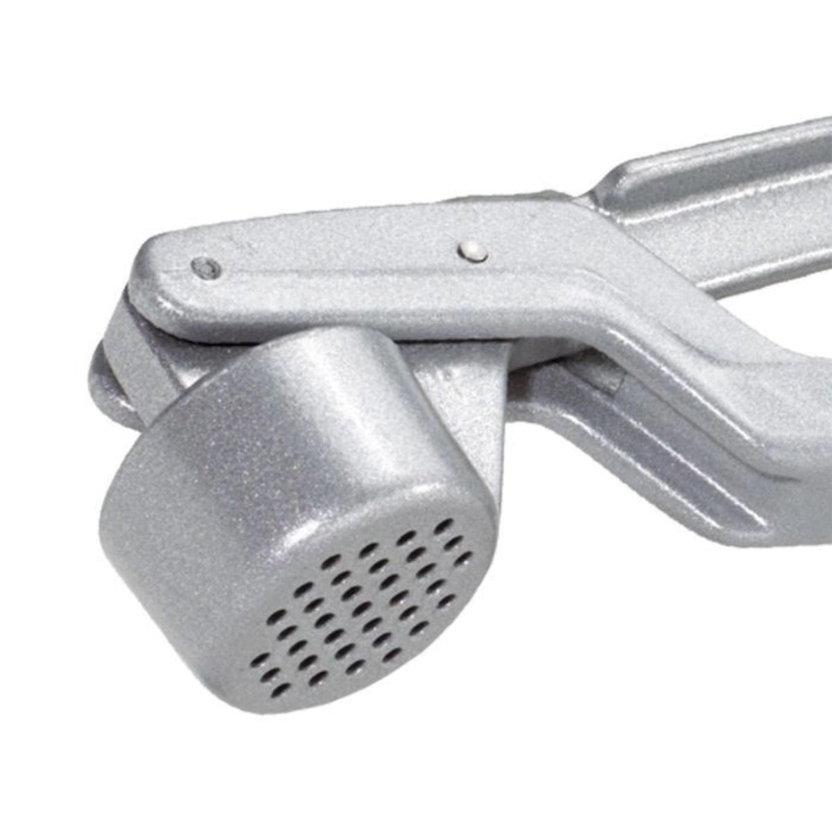 Knoblauchpresse Novapress, 17x3x3.2cm in Silber präsentiert im Onlineshop von KAQTU Design AG. Küchenhelfer ist von Westmark