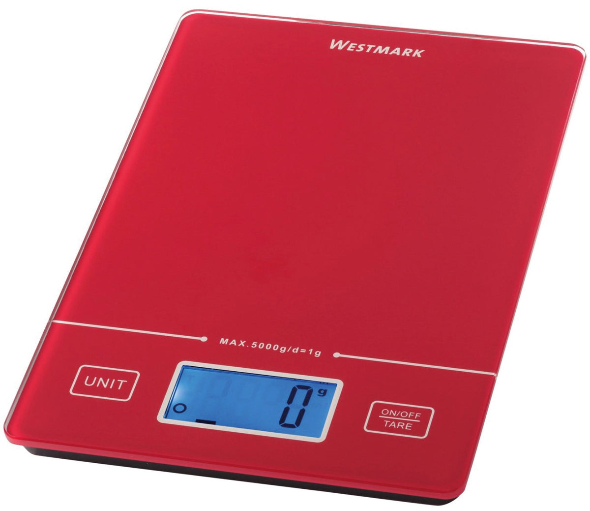 Küchenwaage Functiona in Rot präsentiert im Onlineshop von KAQTU Design AG. Waage ist von Westmark