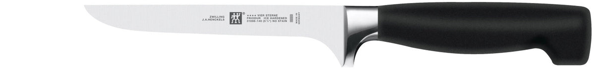 Four Star Ausbeinmesser 140 mm in Silber präsentiert im Onlineshop von KAQTU Design AG. Küchenmesser ist von Zwilling Kitchen